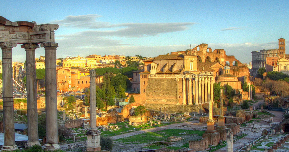 Plan de transport et carte touristique de Rome (Italie)